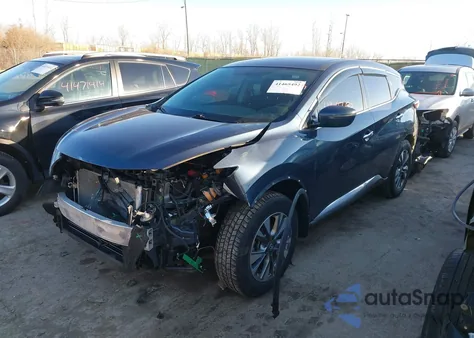 2017 Nissan Murano S из США, поврежденный, VIN 5N1AZ2MH9HN148910